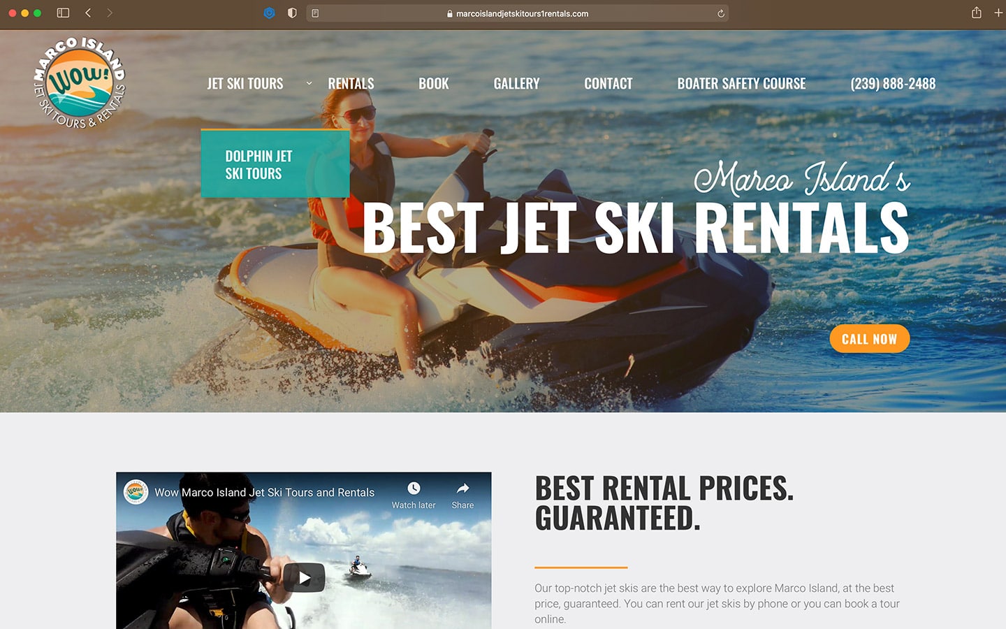 Marco Island Jet Ski Rentals Portfolio Item 2