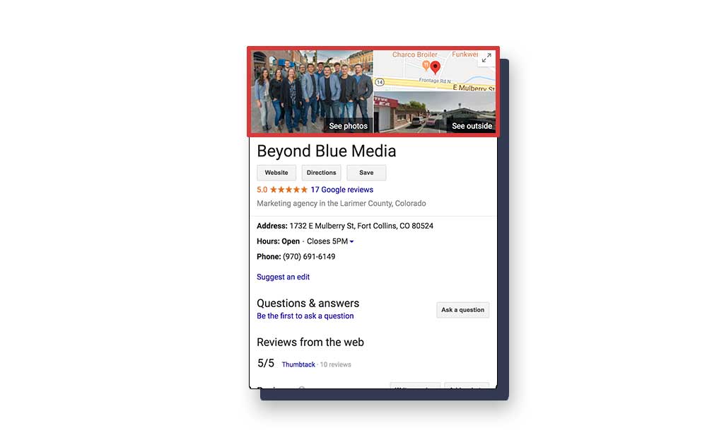 google business profile setup business panel / What is Google Business Profile? (Using GBP in 2023) / Beyond Blue Media